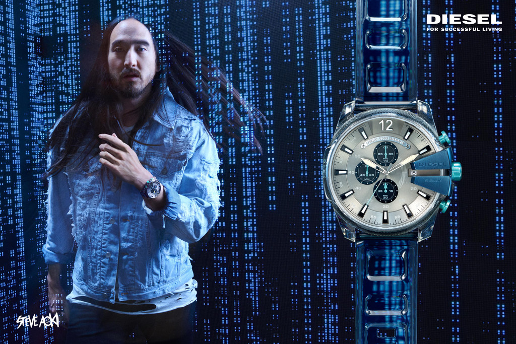 diesel smartwatch steve aoki